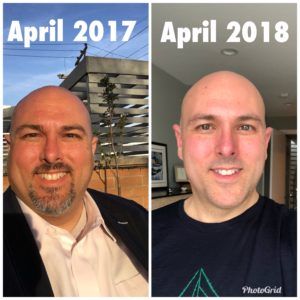 Hubby - One Year Before and After Whole Food Plant Based Diet Transformation