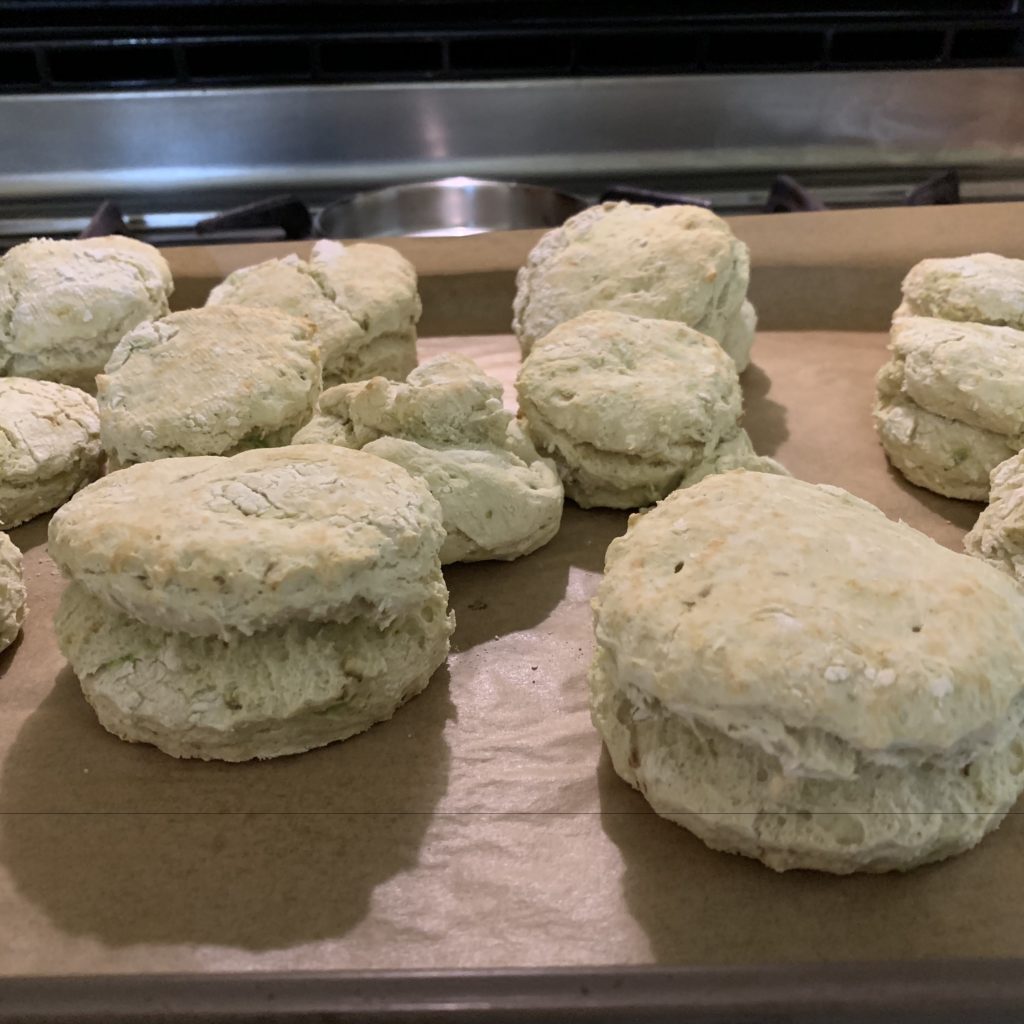 Avocado Biscuits - I'm getting good at these